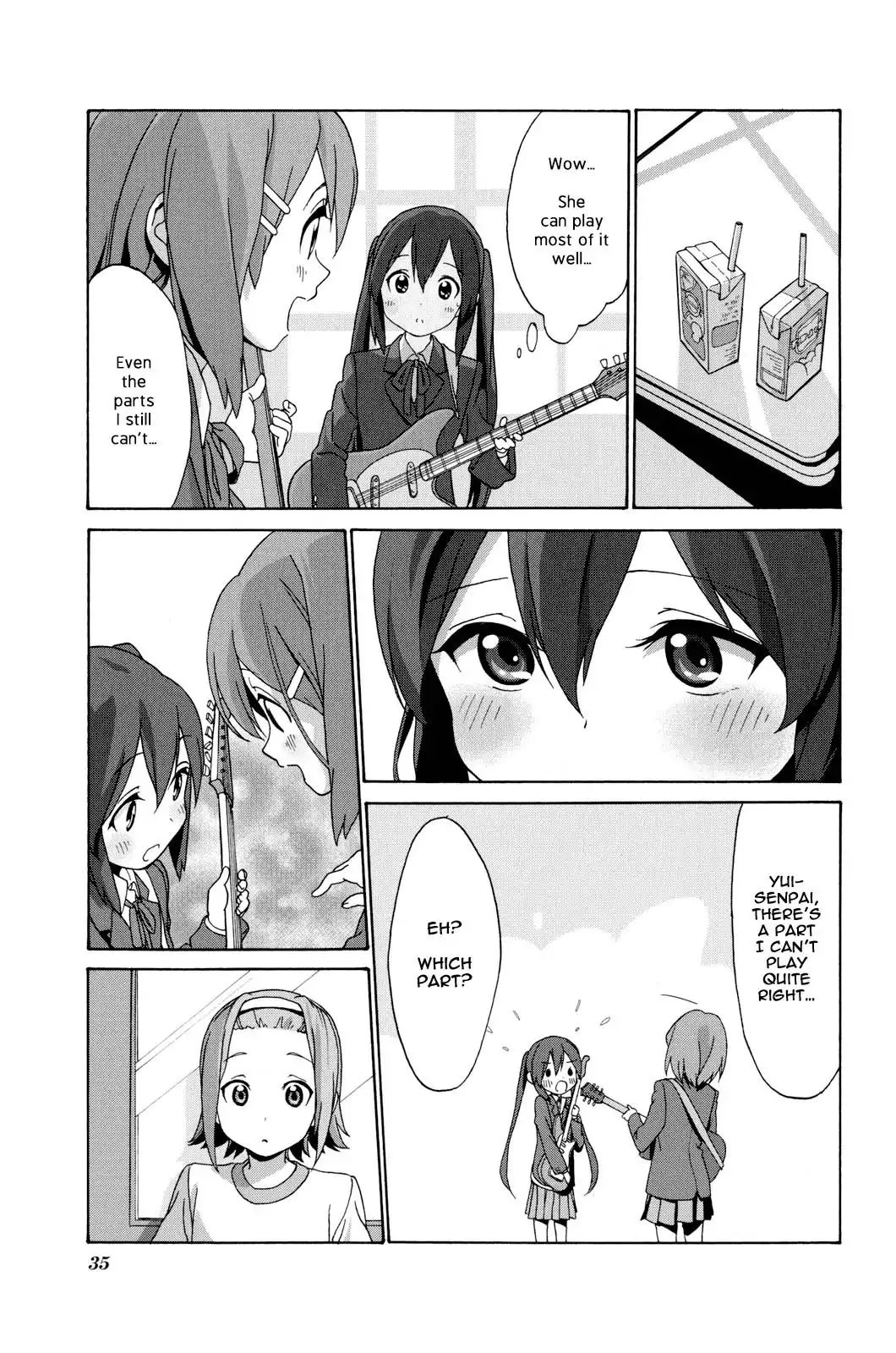 K-ON! Anthology Comic Chapter 4 3